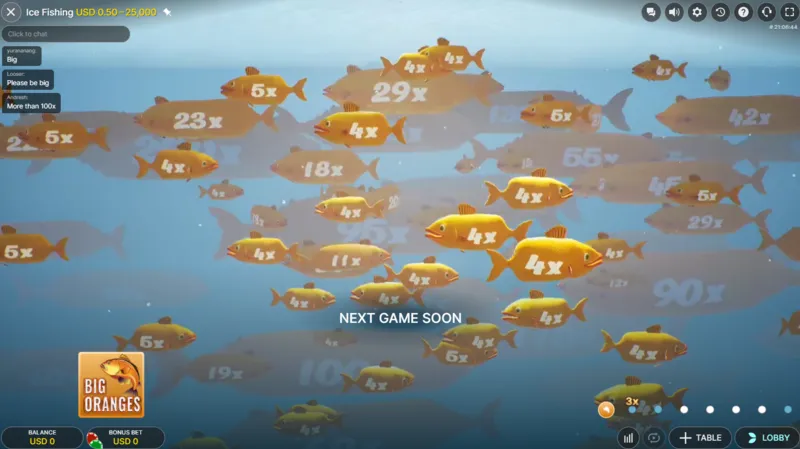 Bonus phase - slot fish mechanic